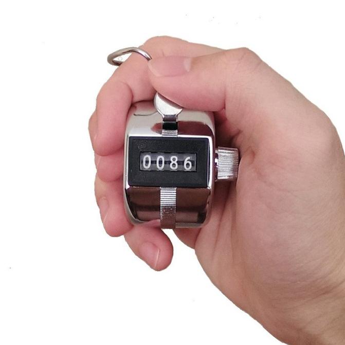 

46 Hand Tally Counter - Alat Hitung Manual Cepat 4 Digit 46