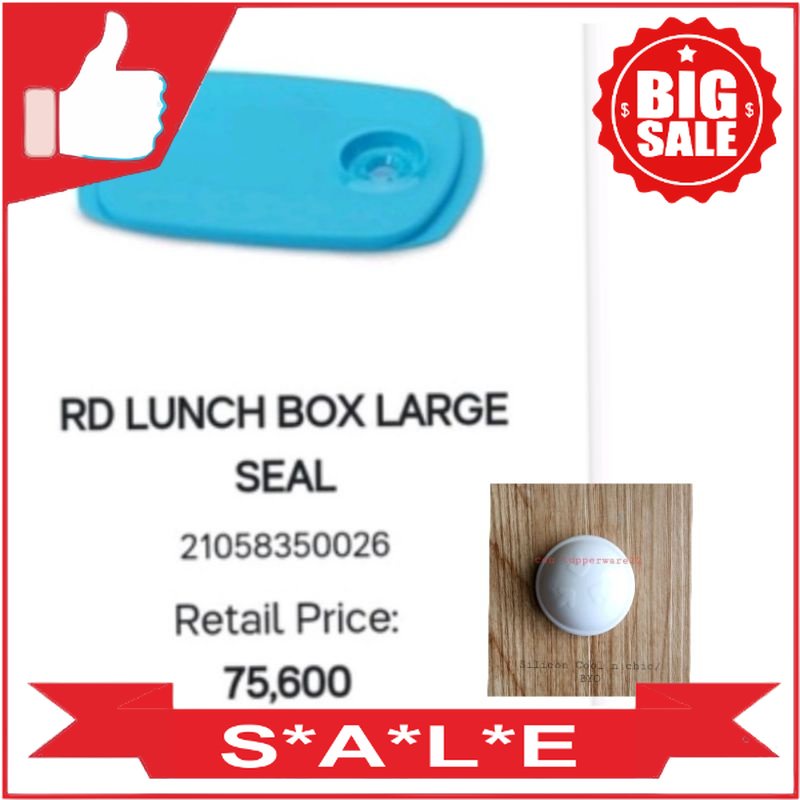 TUPPERWARE SPAREPART SEAL TUTUP COOL N CHIC DAN BYO TUPPERWARE ORIGINAL
