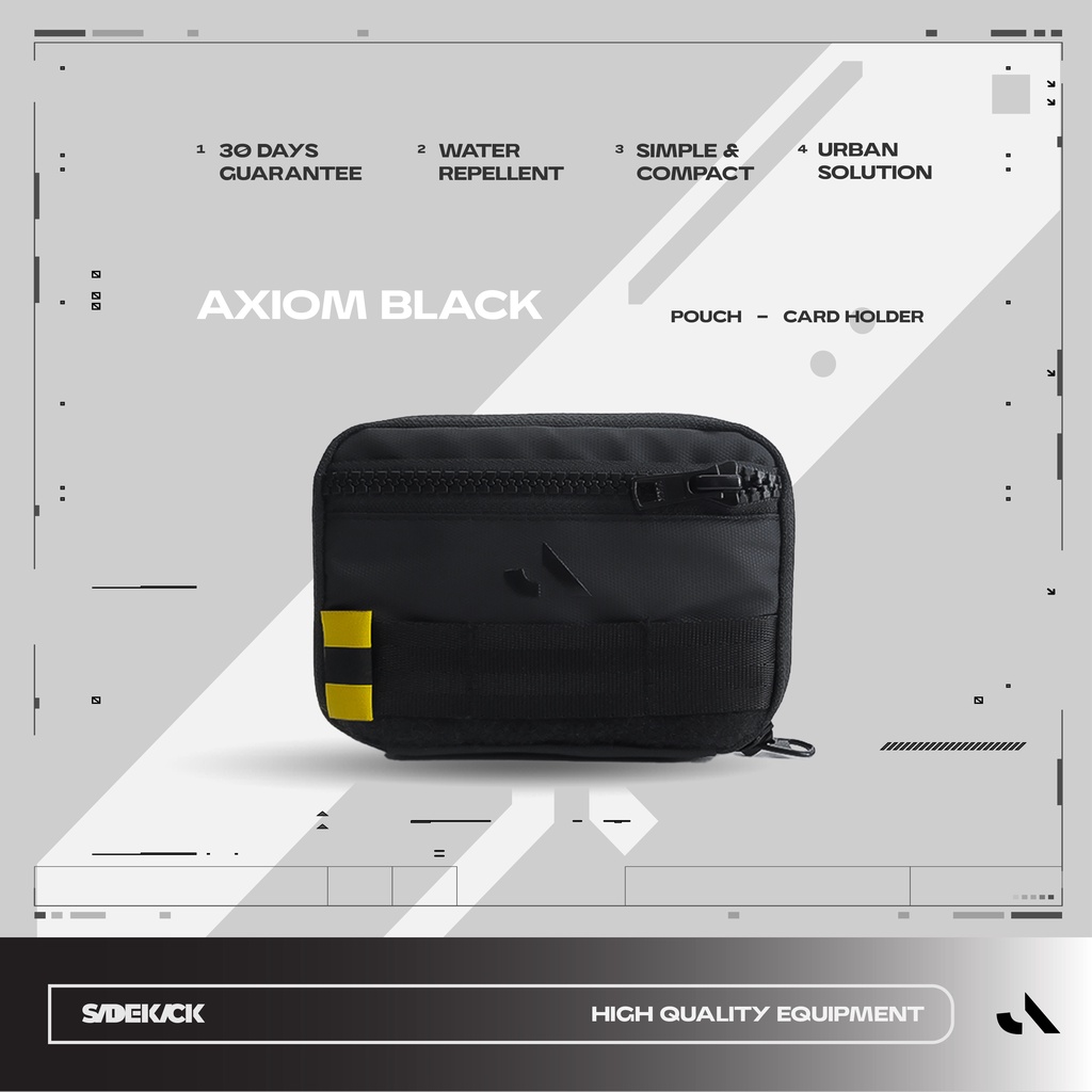 Sidekick Project AXIOM pouch - Black