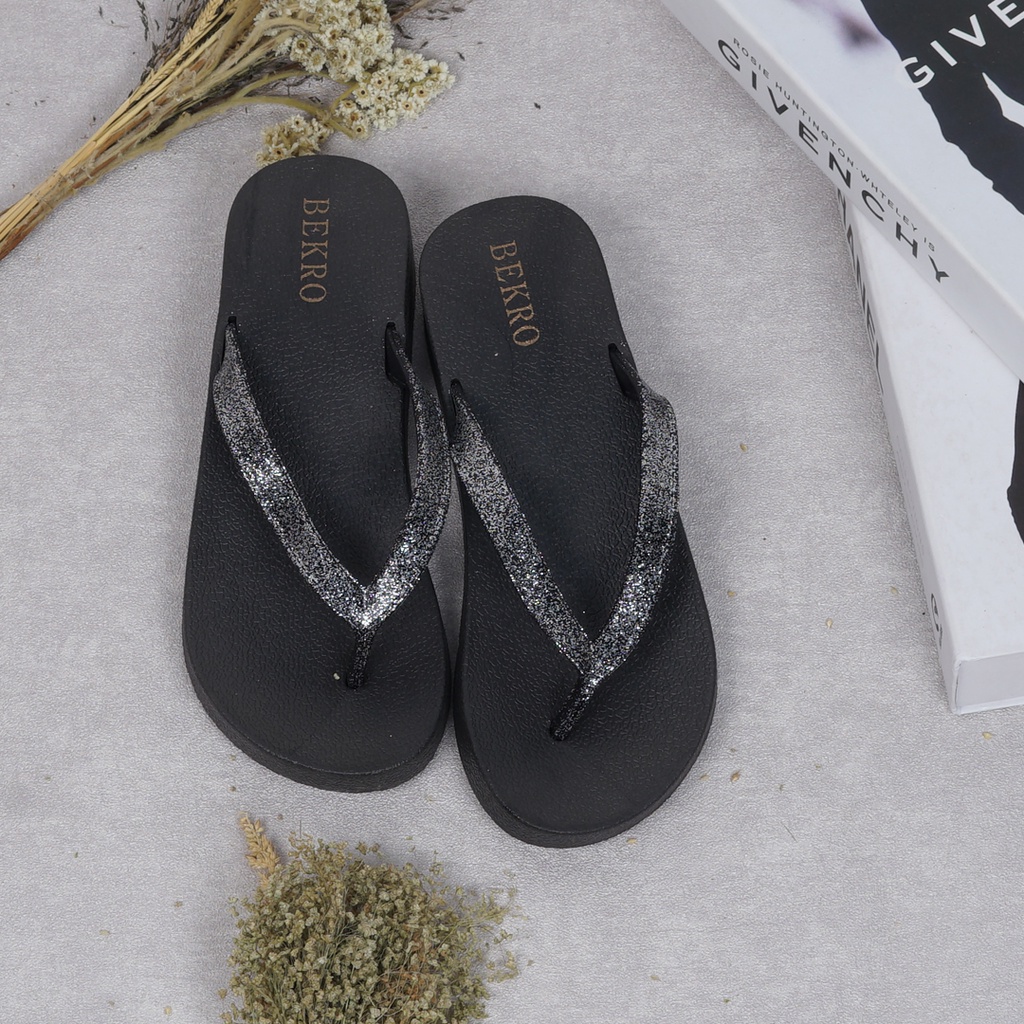 Sandal Jepit Jelly ARIEL - Sendal Wanita Import Viral