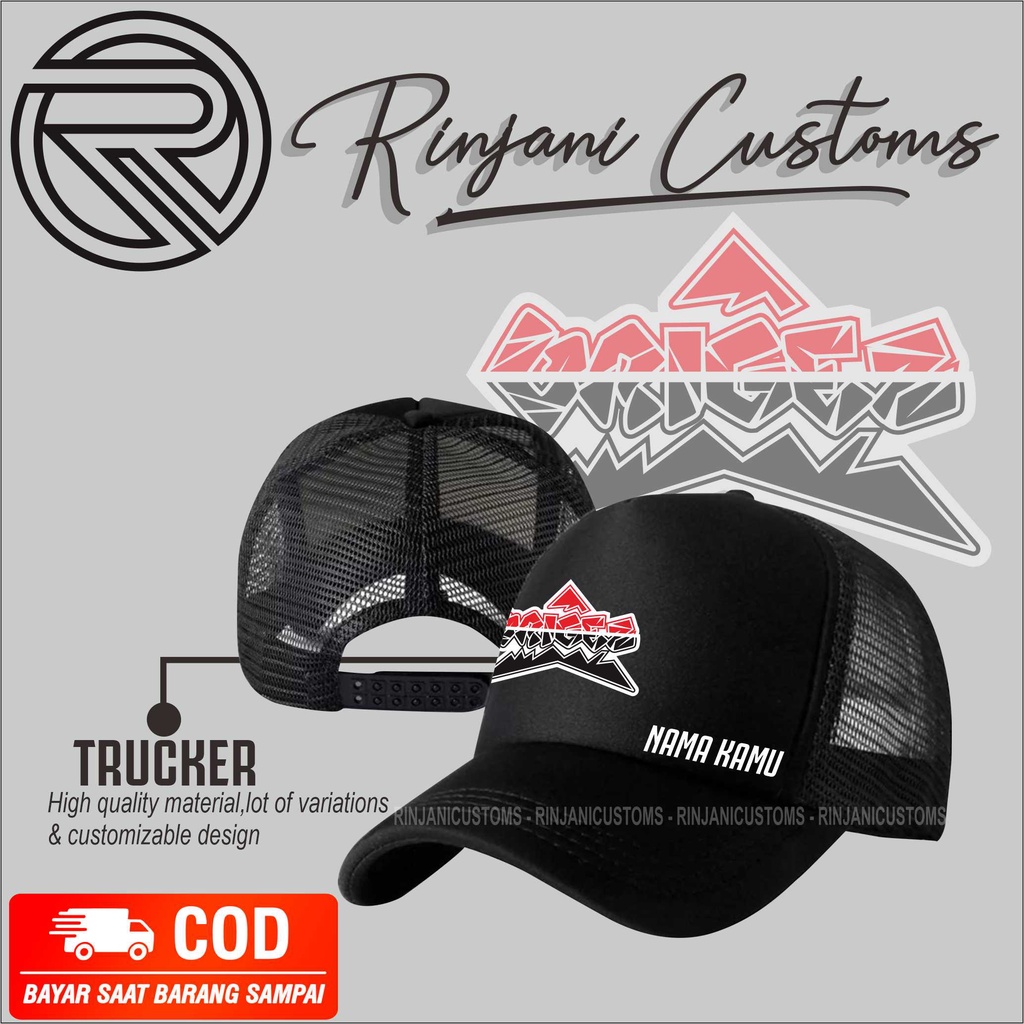 TOPI JARING BRIGEZ INDONESIA, JARING ORMAS BRIGEZ .BISA PAKAI NAMA SENDIRI