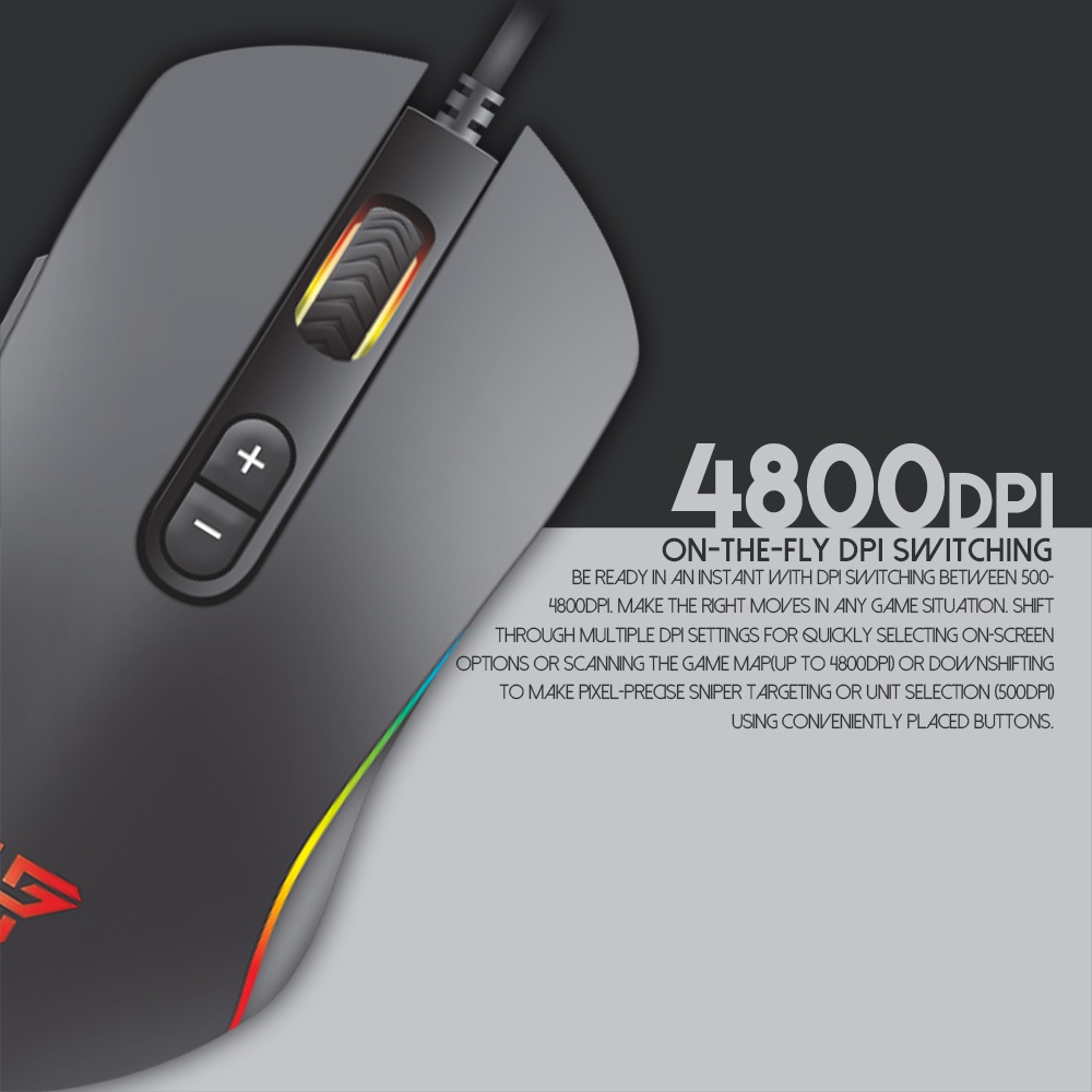 Mouse Fantech Gaming X9 THOR Standart Macro