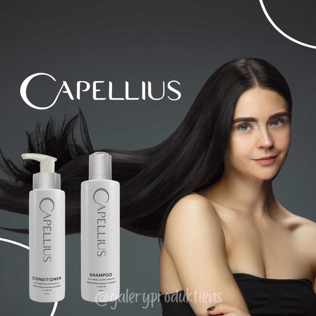 Tiens Capellius Shampoo & Conditioner Rambut Rontok Ketombe Penumbuh Rambut