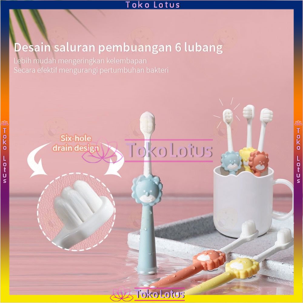 Super Soft Toothbrush Untuk Anak-Anak / Kids Sikat Gigi Anak / Toddler Lembut