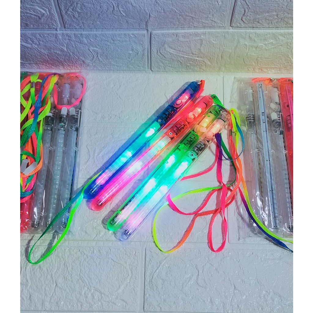 STICK LAMPU / TONGKAT TALI NYALA LED MULTIFUNGSI / STICK LAMPU LED WARNA-WARNI