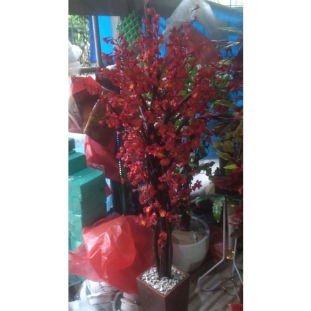 pohon sakura atificial, pohon sakura plastik, pohon sakura tinggi 150 cm