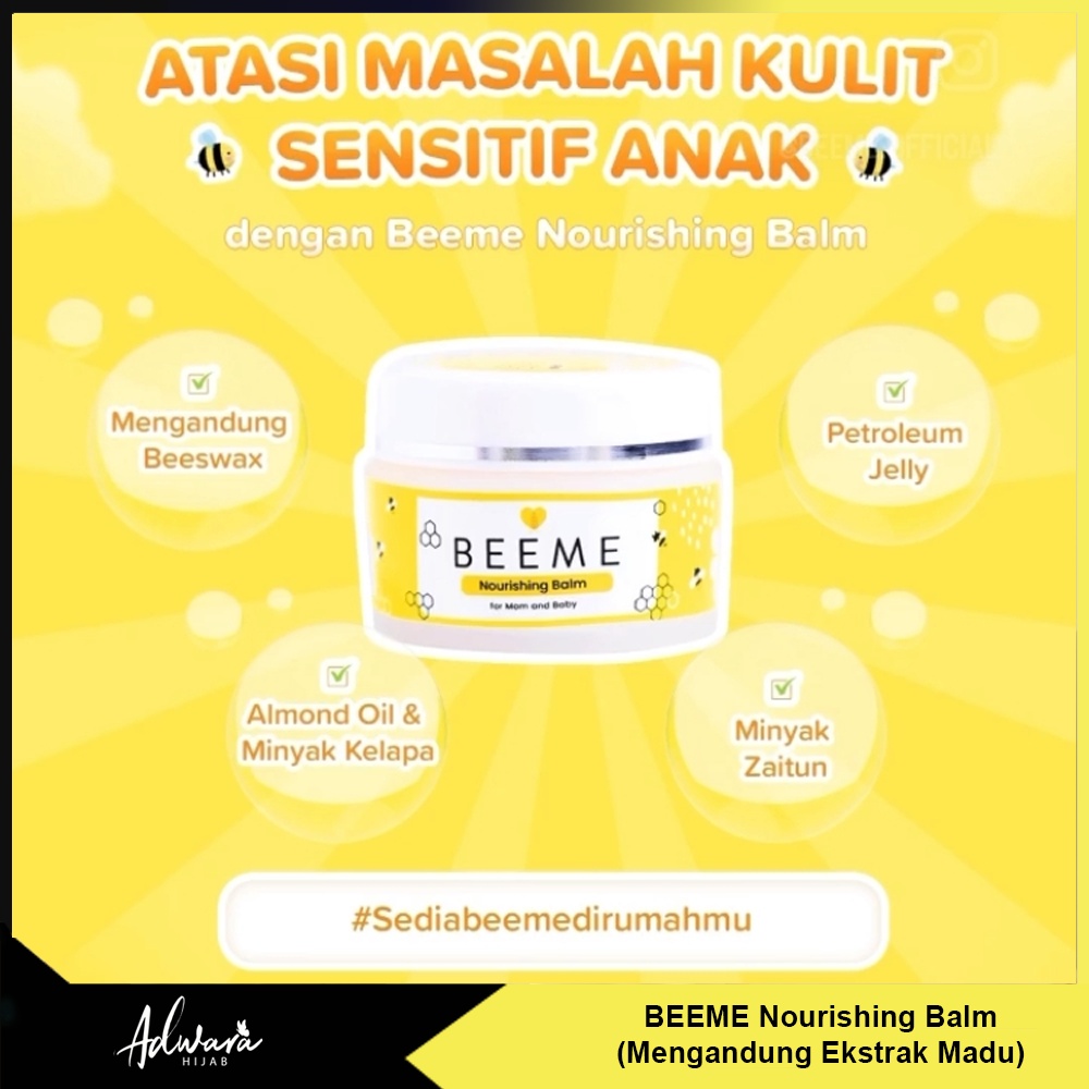 (FREE GIFT) BEEME NOURISHING BALM - SKINCARE IBU DAN ANAK