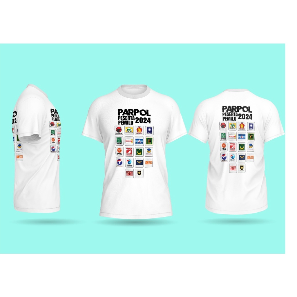 Kaos Partai Custom Harga MURAH