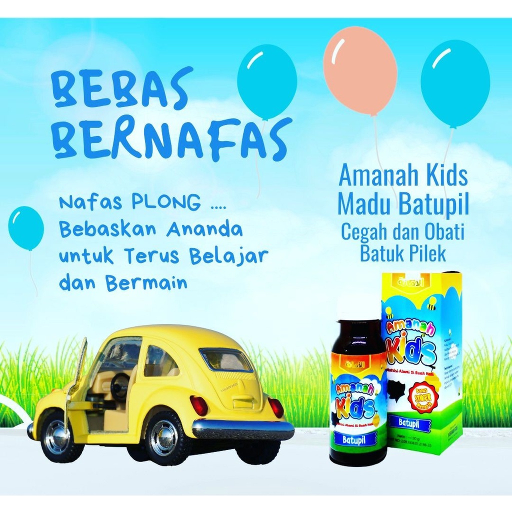 

Madu Batupil AMANAH KIDS Meredahkan Batuk Pilek Anak Bapil Flu Hidung Meler Tersumbat Balita