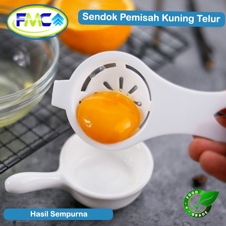 Sendok Pemisah Kuning Telur Alat Pemisah Telur Praktis Egg White Separator Pemisah Putih Telur