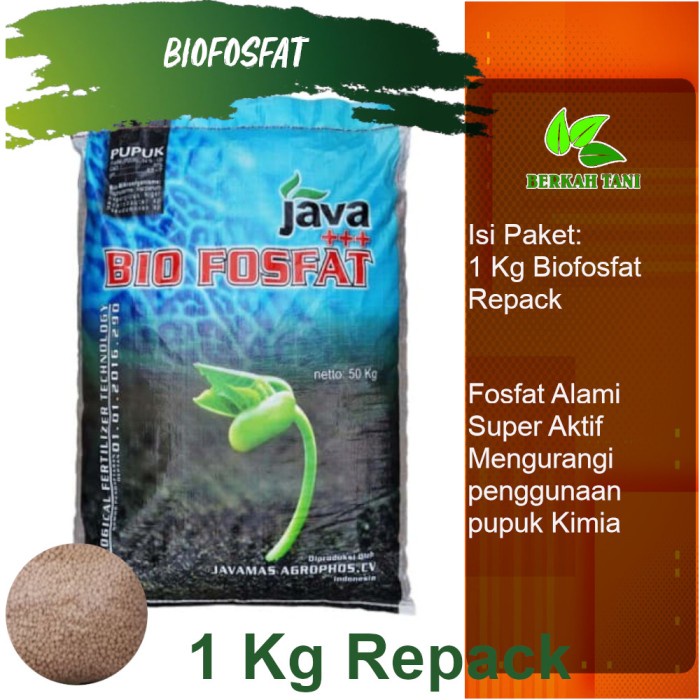 ] Pupuk Bio Fosfat 1 Kg Pembenah Tanah Fosfat Alami