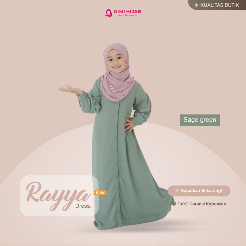 Rayya Dress Kids by GimiHijab