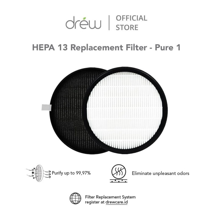 Purifier Drew Air Purifier Filter - Pure 1