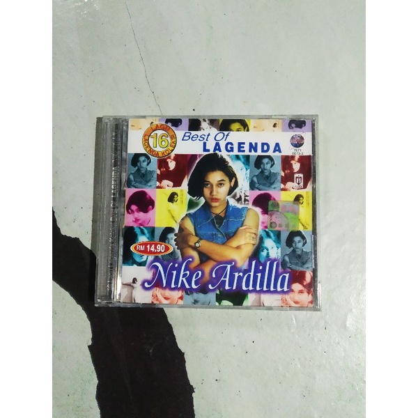 kaset cd nike ardilla best of lagenda import malaysia suara hatiku biarlah aku mengalah nyalakan api