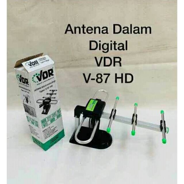 ANTENA UHF VDR V-201AB Booster USB Amplifier UHF Gain INDOR OUTDOR