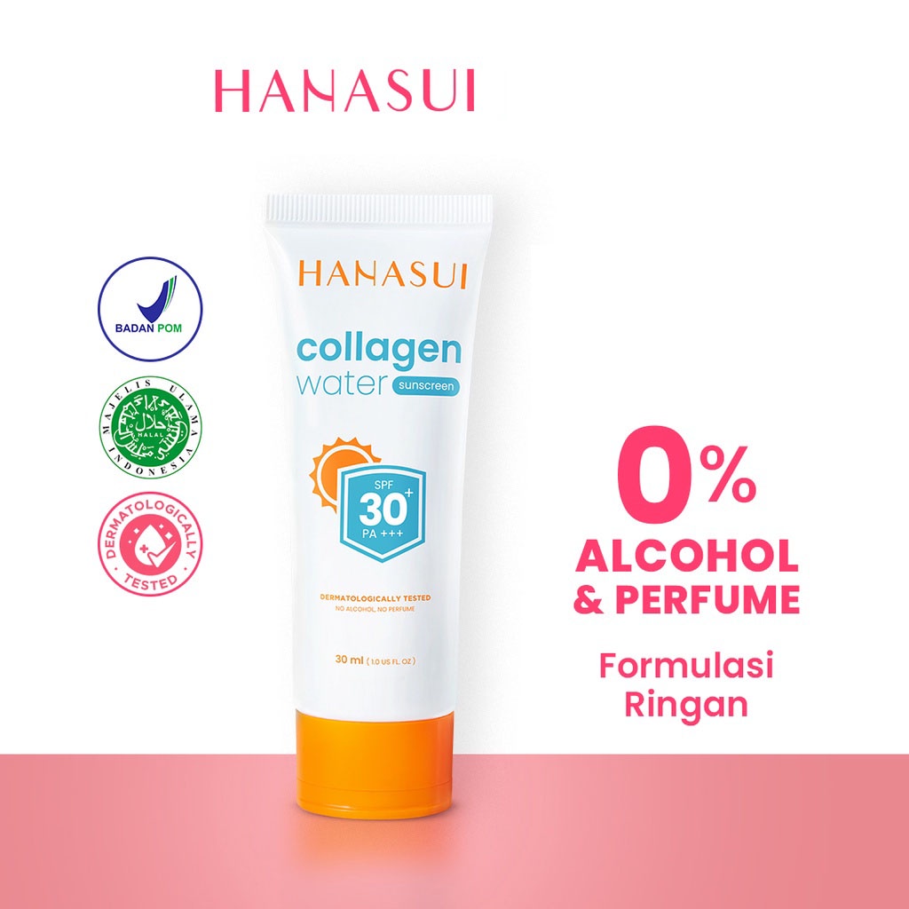 Hanasui Collagen Water Sunscreen (SPF 50 PA++++/SPF 30+ PA+++)