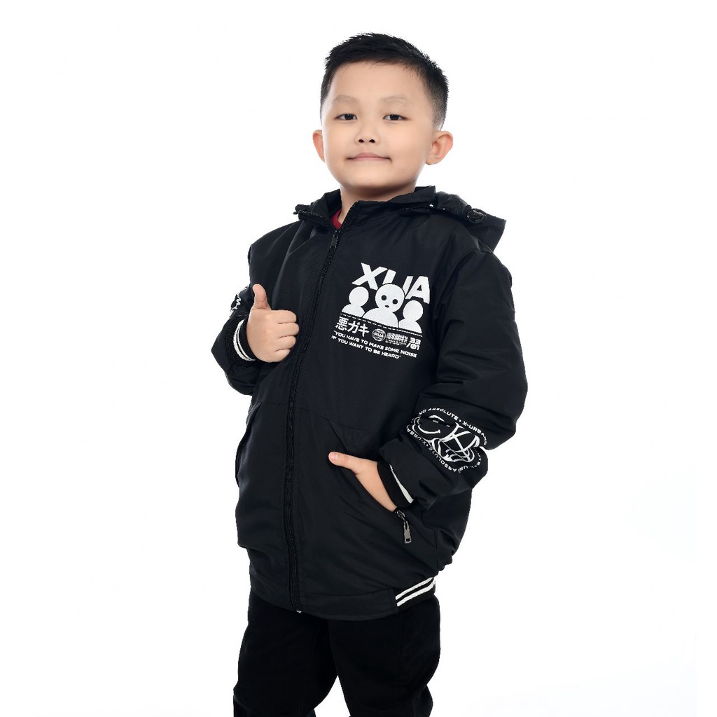 Jaket Anak Laki-Laki Perempuan Outerwear Usia 1-11thn