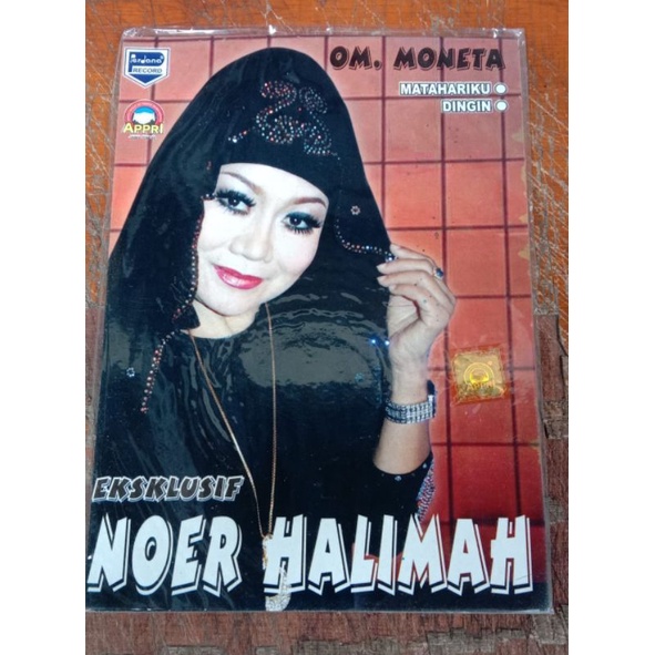 Kaset Vcd Original lagu Om moneta Noer halimah