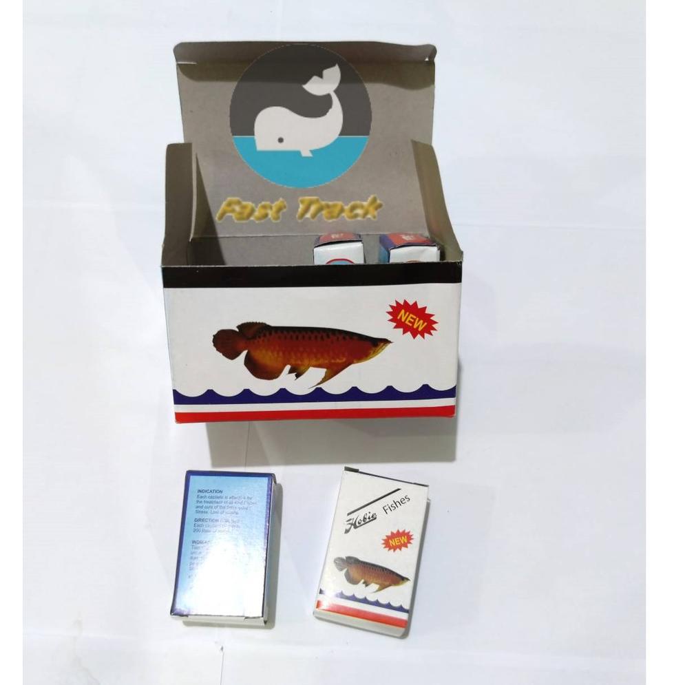 Ori [Gratis Mini Gold] HOBIE FISHES ASLI ORIGINAL 100 KAPLET / 10 KOTAK TERMURAH