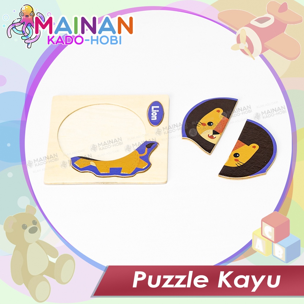 PUZZLE WOODEN TOYS MAINAN VIRAL SUSUN PUZEL BLOKS 5 TAHUN