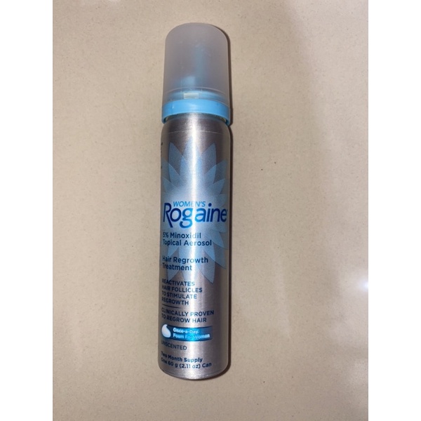 preloved Rogaine foam women 5% minoxidil hair regrowth