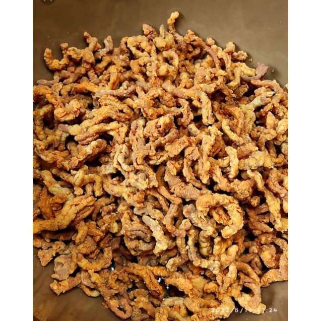 USUS AYAM CRISPY KEMASAN 1kg. DI JAMIN TIDAK BAU AMIS