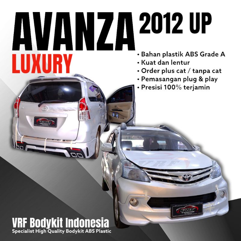 Bodykit plastik AVANZA 2012 Luxury mix Vazooma