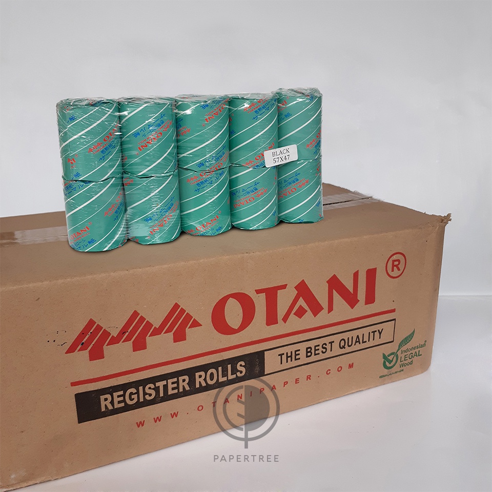 

[DUS] Register Rolls / Kertas Struk Thermal Merk Otani Uk. 57 x 47 mm