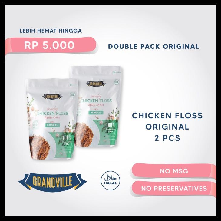 

[PREMIUM] GRANDVILLE ABON AYAM CRUNCHY DOUBLE PACK ORIGINAL KODE 232