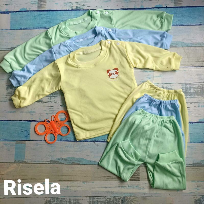 1 SET BAJU BAYI BAYI 3-12 BULAN/SETELAN BAJU BAYI