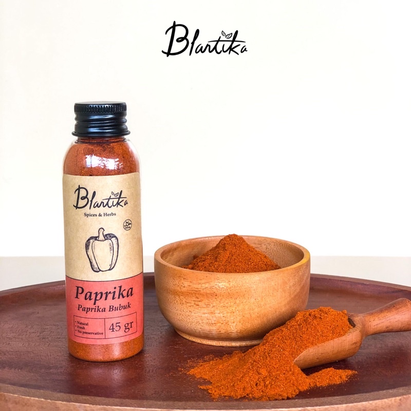 Blantika Paprika Bubuk Premium- Paprika Powder - Paprika Bubuk non-MSG