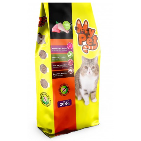Pakan Makanan Kucing MY PET 20Kg 20 kg Cat Food MyPet Tuna Chicken Ayam