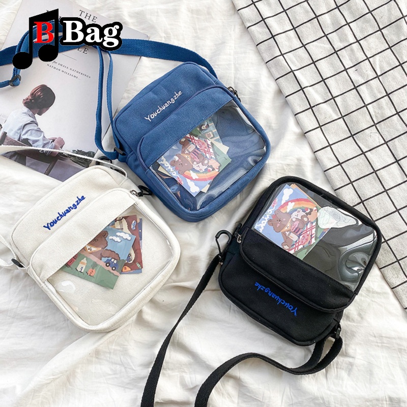 MORMON EVERNEXT - Tas Selempang Wanita Slingbag Mini Kanvas