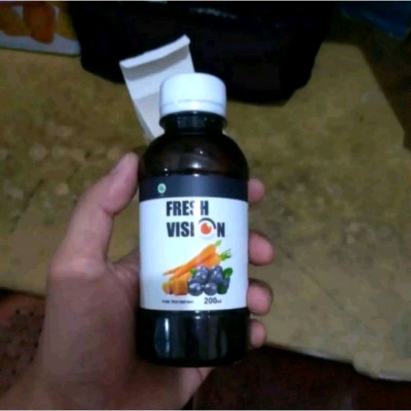 Original fresh vision 100% original herbal obat mata minus plus asli fresh vision obat mata katarak