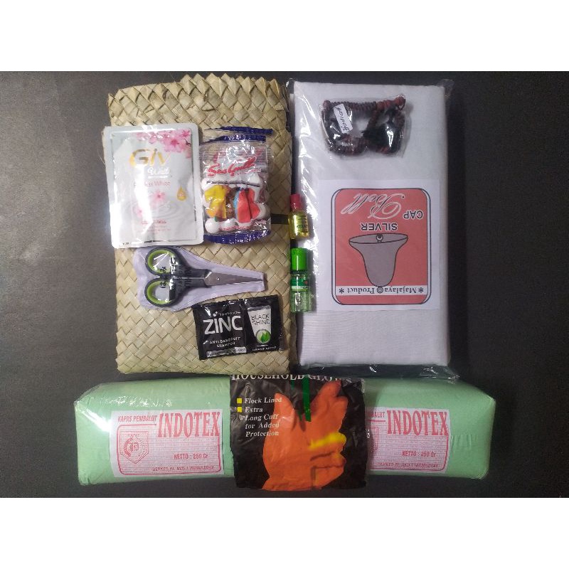 Kain Kafan Jenazah Pria & Wanita / Kain Mori / Perlengkapan Mayit