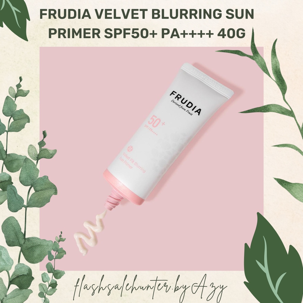 [Normal Price : 119k] Frudia Pore Blurring Velvet Fit Blurring Sun Primer SPF50+ PA++++ 40g / porele
