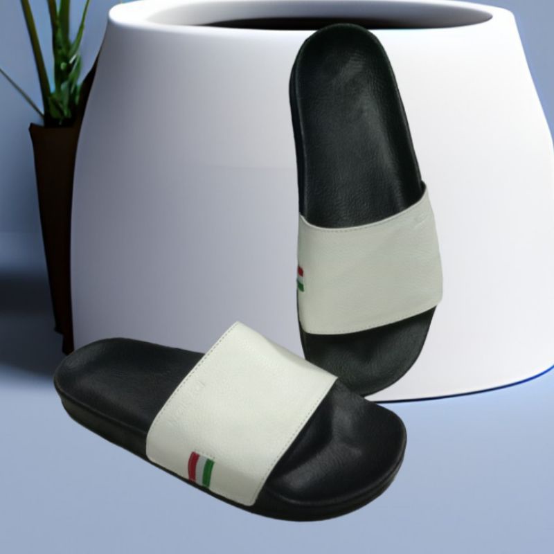 Sandal Selop Pria NIZREVICH S-BA Sandal Slop Pria Dewasa Terbaru 2022 Keren Original Sandal Pria Dis