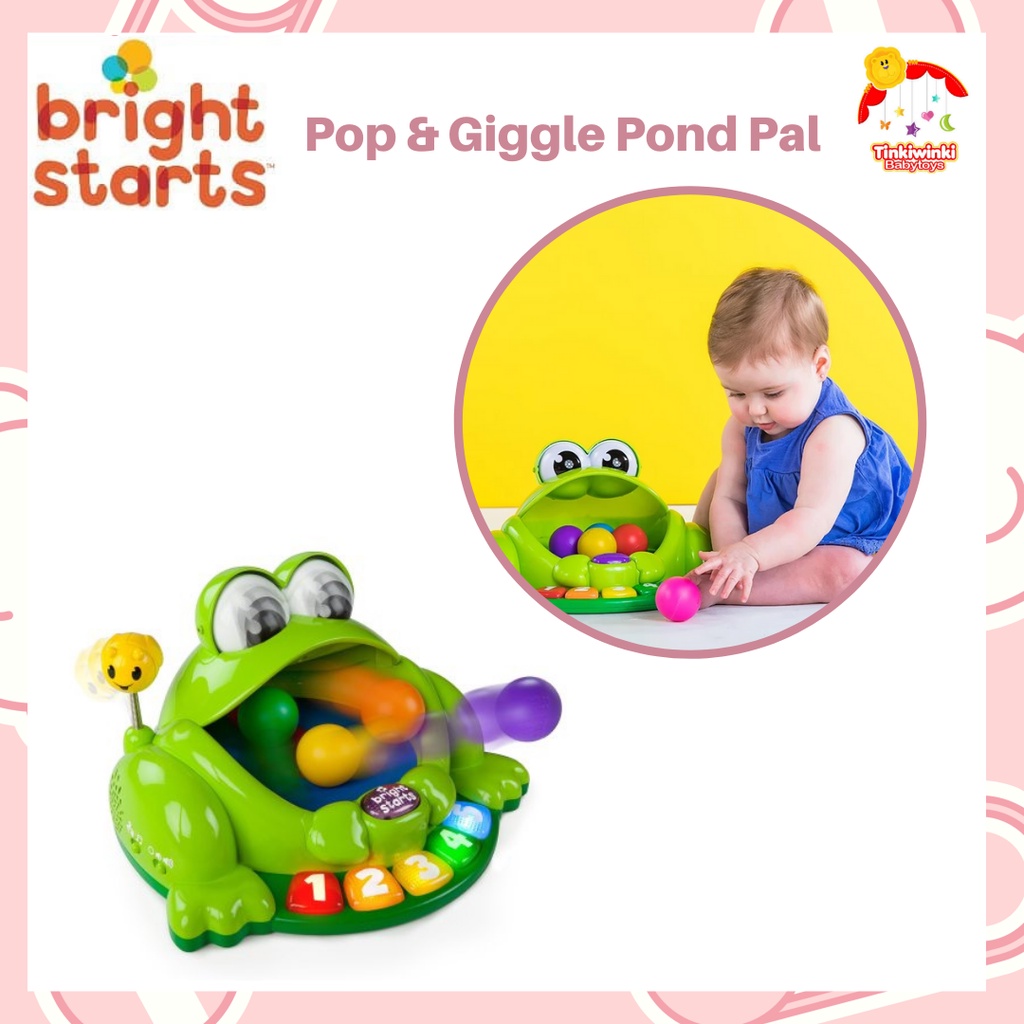 Bright Stars Hab Pop &amp; Giggle Pond Pal