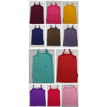 KAOS SINGLET TANKTOP WARNA WANITA