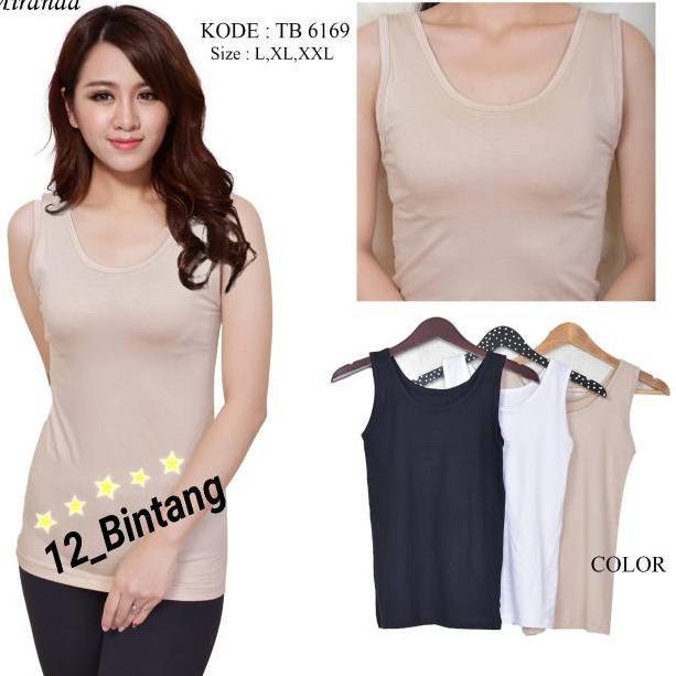 869 Tengtop Miranda Tali Gede/Kaos Dalam wanita seyq