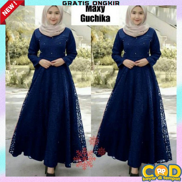 Qiana Gamis Maxy Buju Dress Terbaru Pakaian Dres Syakila Fashion Bsju Baju Drees Juba Wanita Muslima