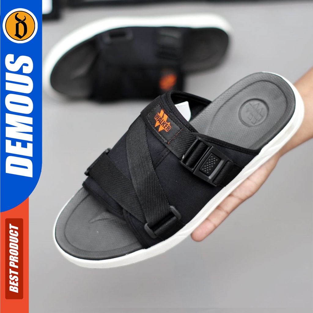 DEMOUS Anthony - Sandal Slide Pria Sendal Casual Distro