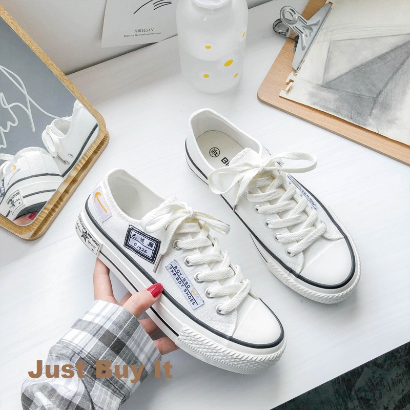 JBI-0257 Sepatu Wanita Canvas sneakers Kanvas Shoes Import Original 100% Sepatu Wanita Fashion