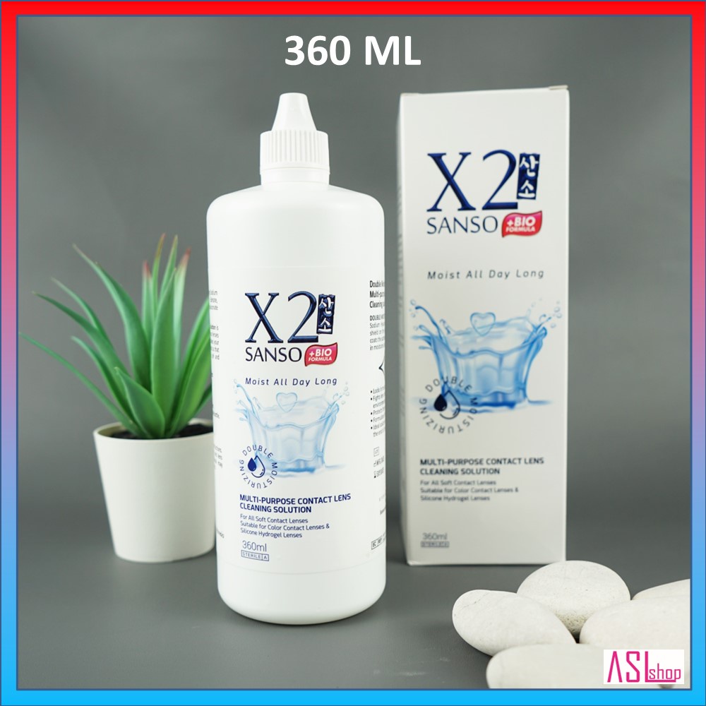 CAIRAN SOFTLENS X2 SANSO + BIO FORMULA 360ML