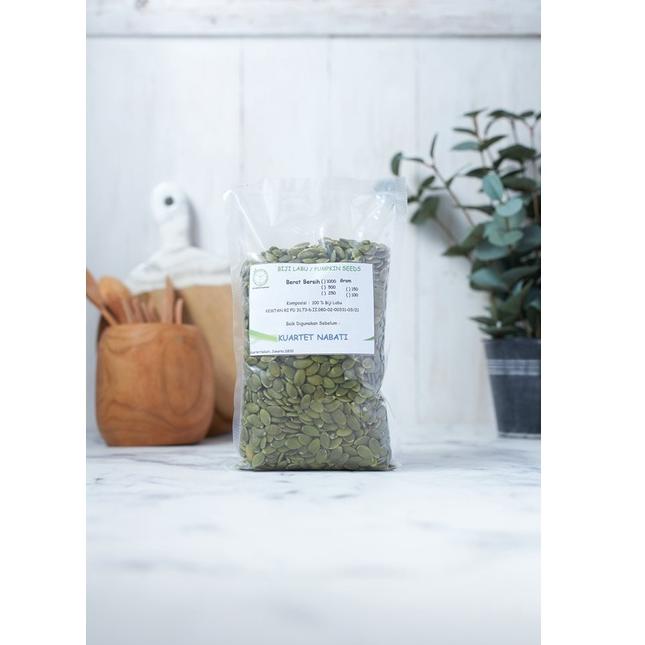 

Super Promo ¯ 500gr Pumpkin Seeds - Biji Labu - Kuaci - Kupas - Mentah - Grade AAA ☠