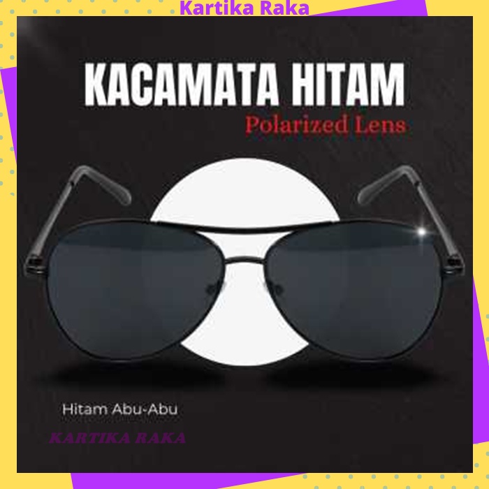KR Kacamata Hitam Sunglasses Polarized Lens