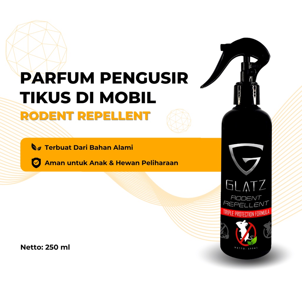 Pengusir Tikus Mobil Ampuh Spray Tuntas GLATZ Rodent Repellent Botol Cair Semprot Aroma Sereh