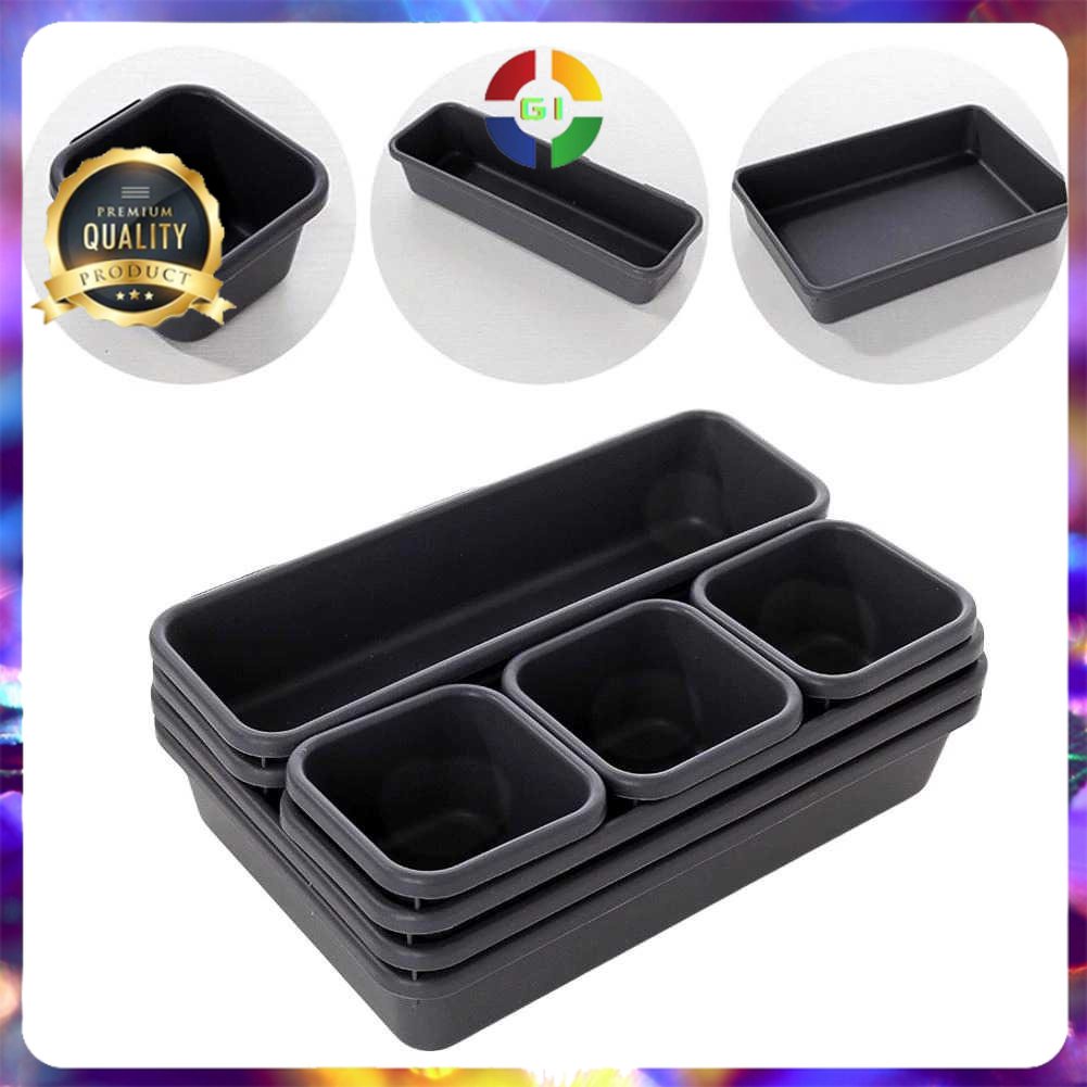 Kotak Pembatas Organizer Serbaguna Isi 8 PCS Black COD