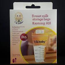 Breast milk storage bag crown / IQ baby