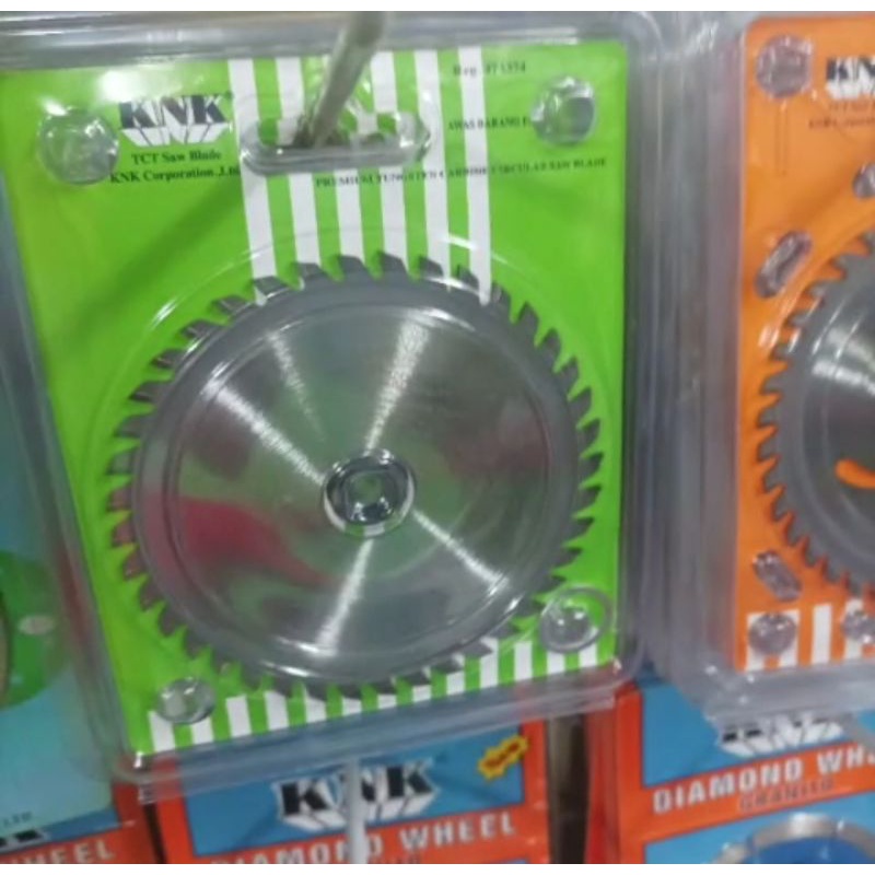 MATA PISAU POTONG KAYU / MATA CIRCULAR SAW BLADE KNK 4" × 40T